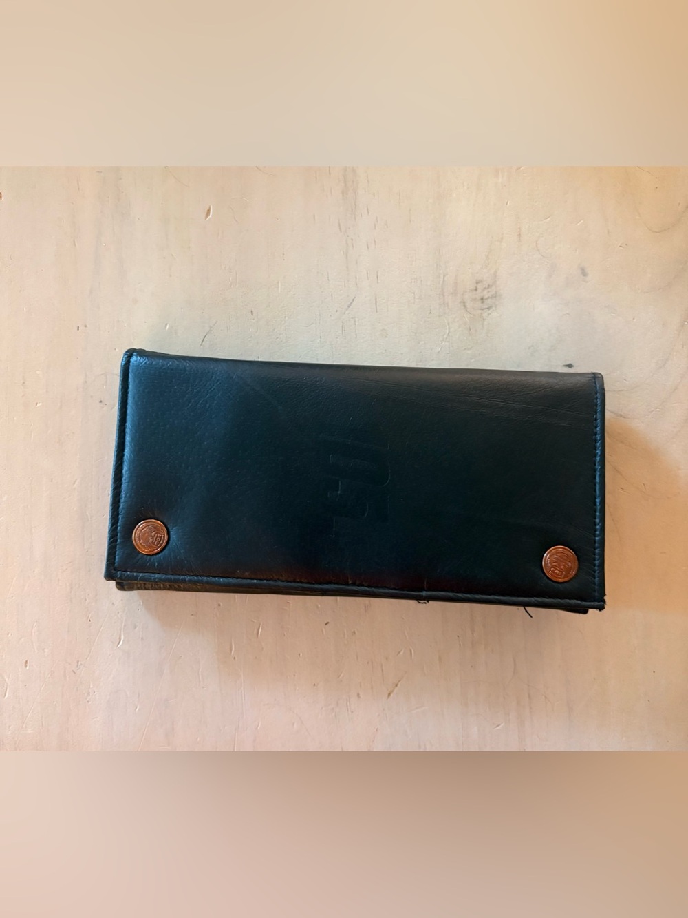 Harley-Davidson 105th Anniversary Black Leather Tri-Fold Wallet 105 Years